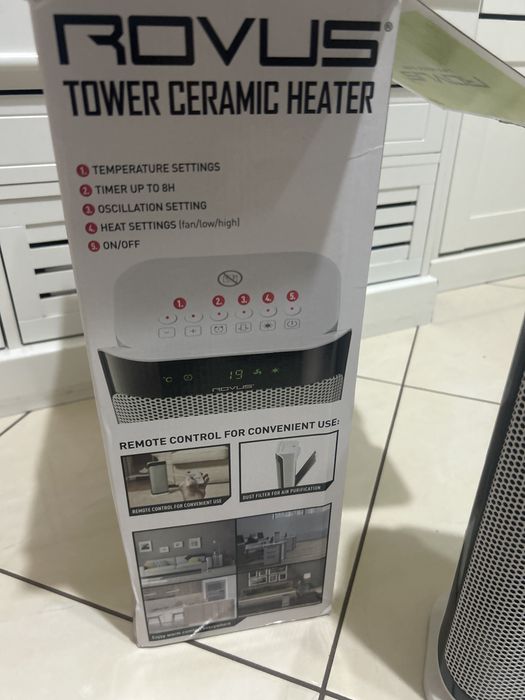 Aparat de incalzit Rovus Tower Ceramic