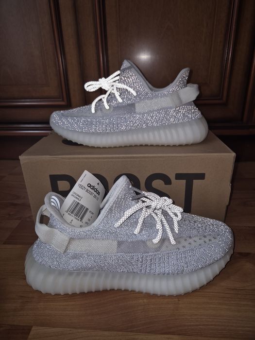 Yeezy 350 “Static” Reflective White