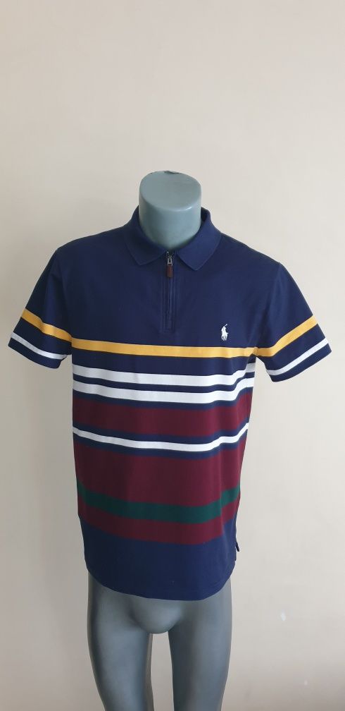 POLO Ralph Lauren Pique Cotton Slim Fit Stretch M НОВО ОРИГИНАЛ Тениск