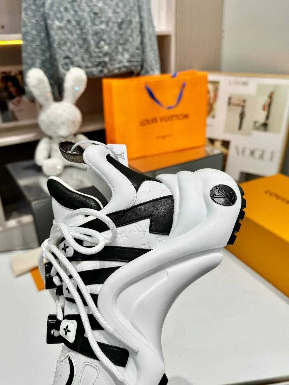 Louis Vuitton Adidasi Pantofi de sport tenisi, piele naturala 012709