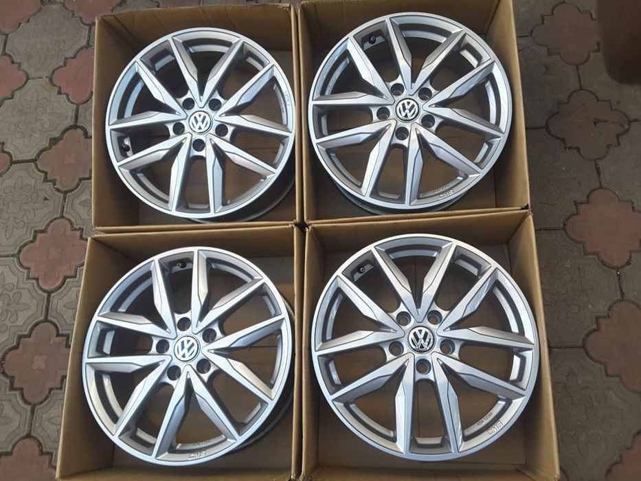 jante aliaj 17; 5x112;Vw Tiguan, Passat b8,b9,CC,Alltrack,Golf 6, 7, 8