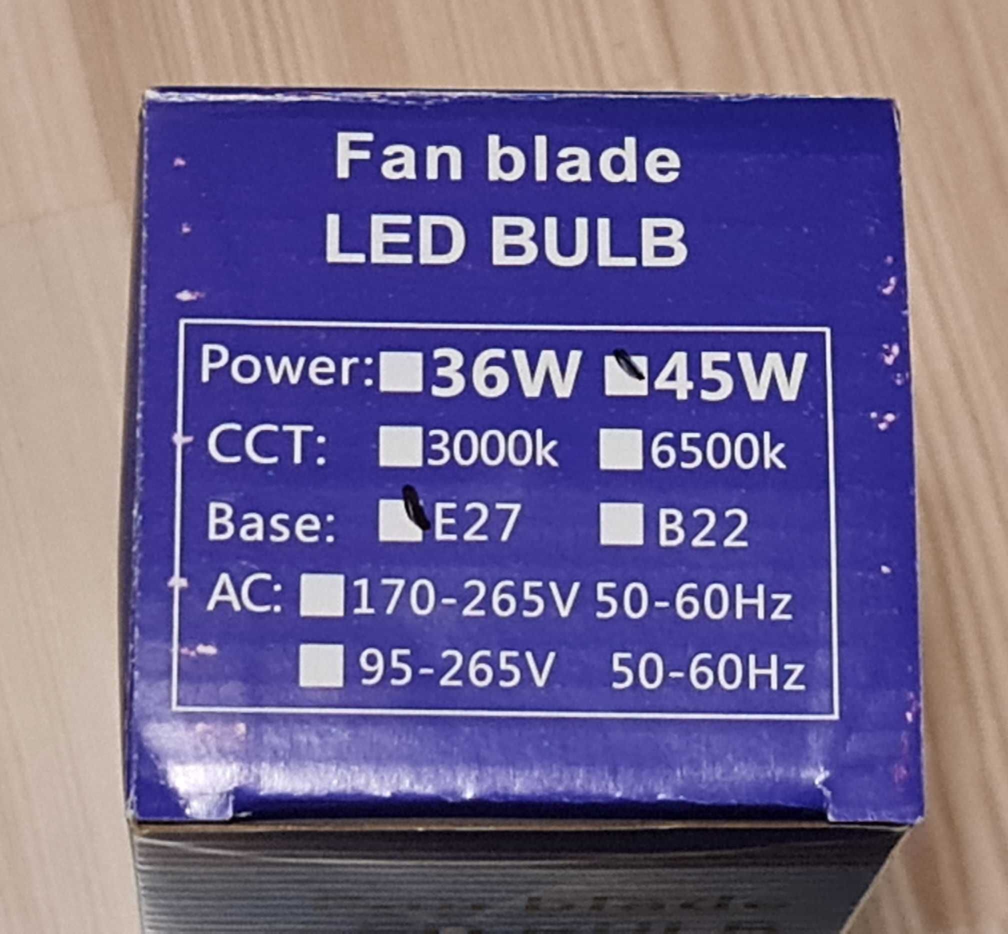 Bec LED Tip Elice  45W, Alb Rece, 3 Palete,Nou