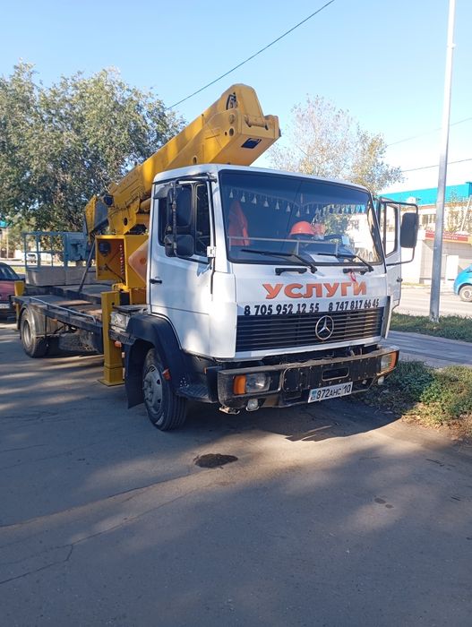 Автовышка стрела 20 м ,спил деревьев, освещение,кондиционеры ,