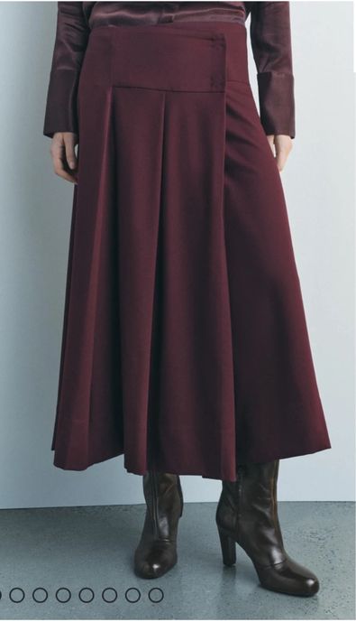 Пола ZARA бургунди