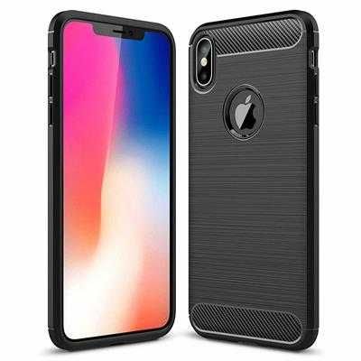 Силиконов Калъф Carbon за iPhone 13/12/Mini/11/Pro/Max/XS/X/XR/SE 2