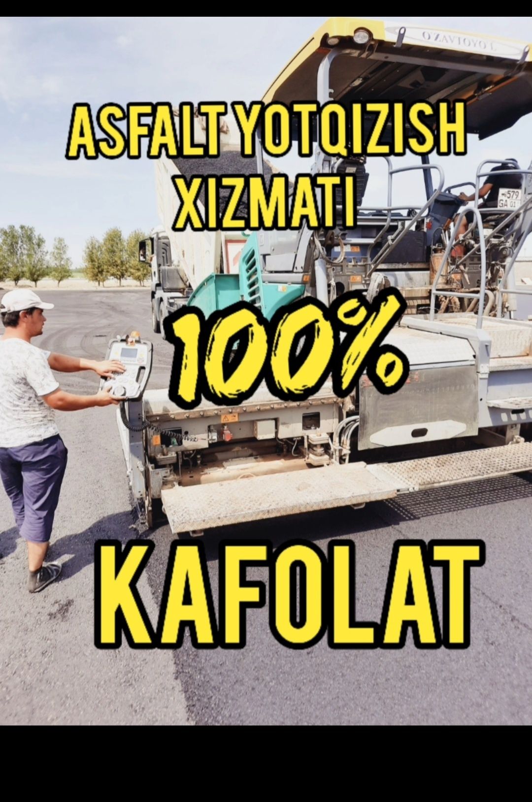 Asfalt Асфальт Aspalt yotqizish xizmati  Toshkent va Tosh viloyatlar