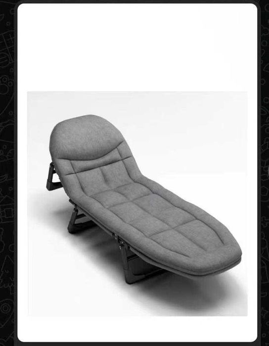 Раскладушка. Походная кровать.