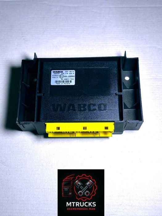 Calculator ECAS MAN TGA, TGS, TGX  81258117031 WABCO
