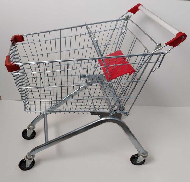 Металлическая тележка для магазина/супермаркета/торговли. Арава. Оптом