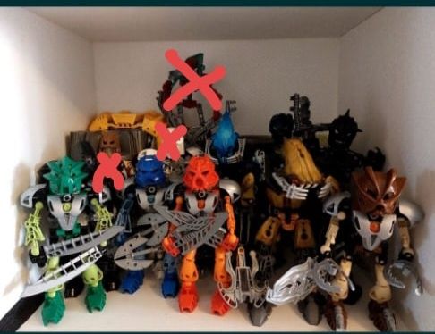 Lego bionicle разное с 2001 по  2007 год