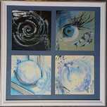Tablou Abstract - "Continuum Circular", Fata Morgana