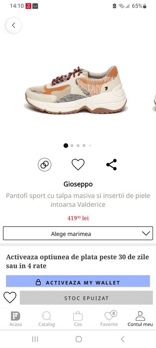 Pantofi eleganti Gioseppo 38