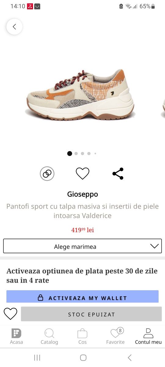 Pantofi eleganti Gioseppo 38