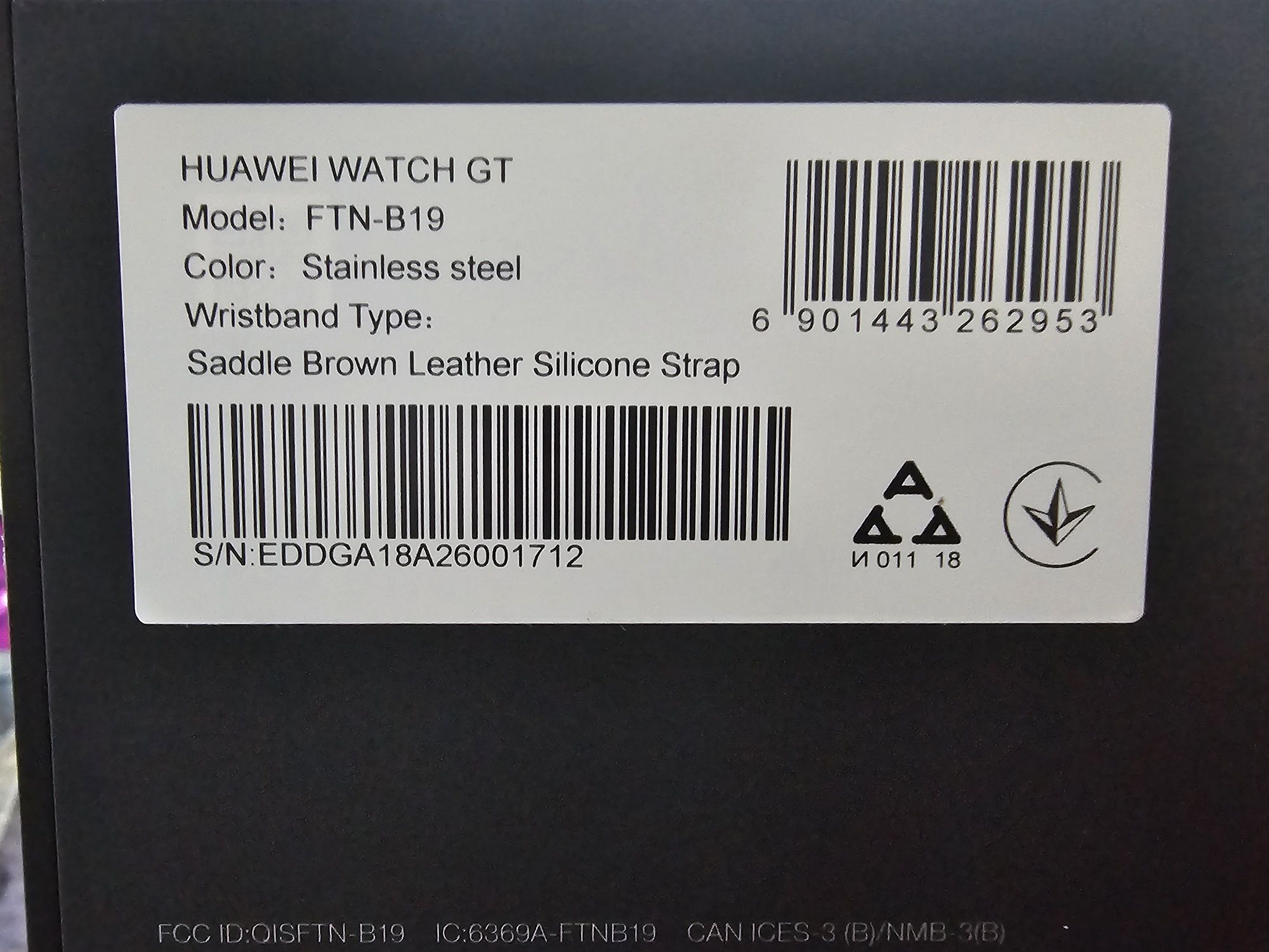 Smartwatch Huawei watch gt