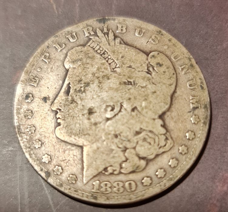 Dolar Morgan argint 1880