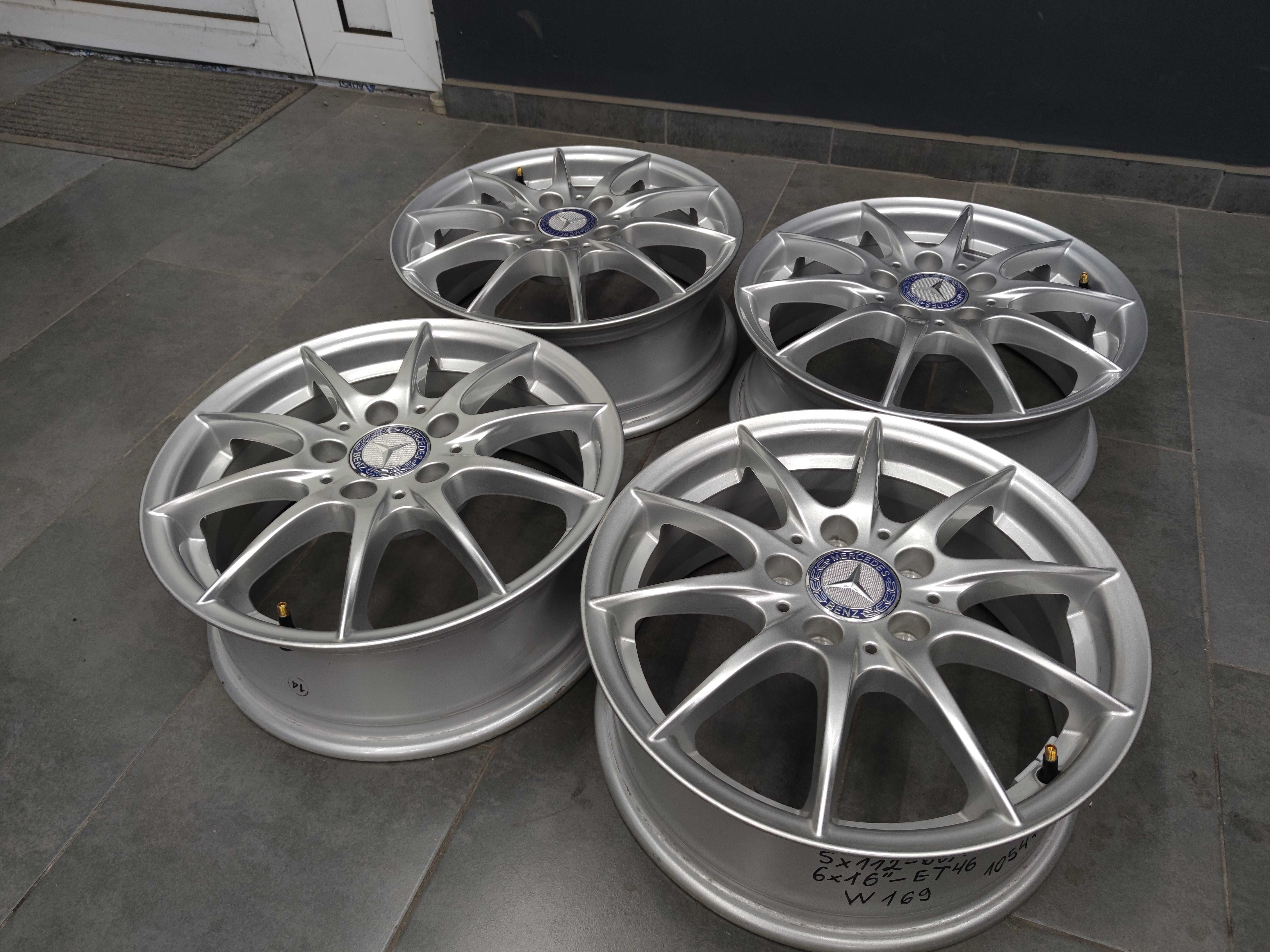 Джанти 16 - Mercedes A-class, B-class, CLA