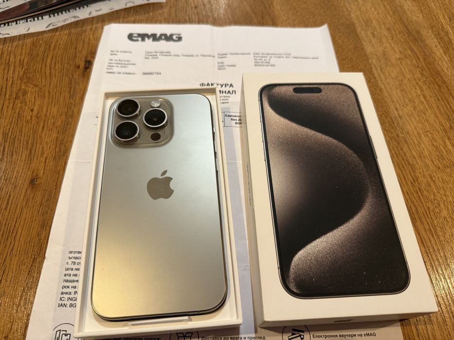 iPhone 15 Pro 128gb от Е Маг