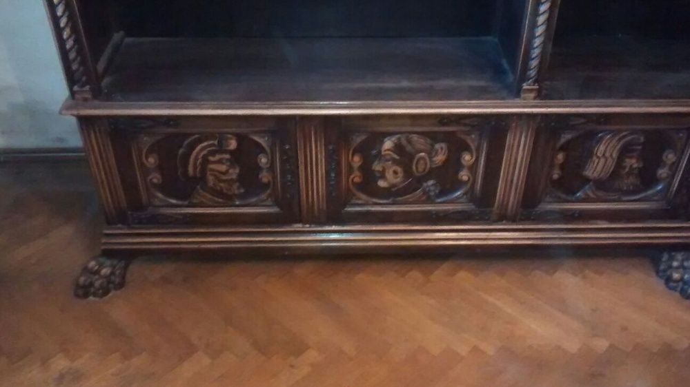 Mobila Florentina veche din lemn pentru birou