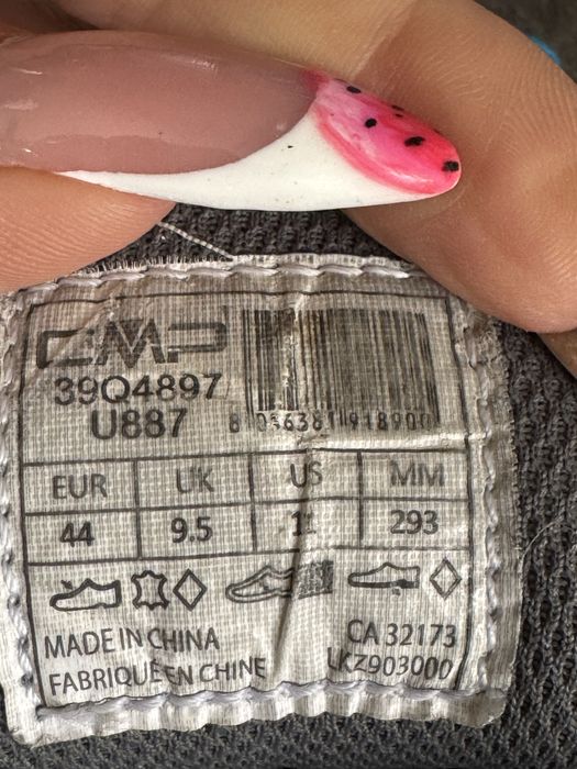 Оригинални обувки CMP Alcor Low Trekking Shoes Wp ! 44 н