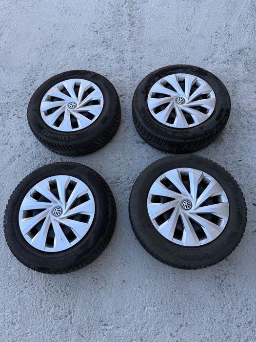 Зимни гуми с железни джанти и тасове