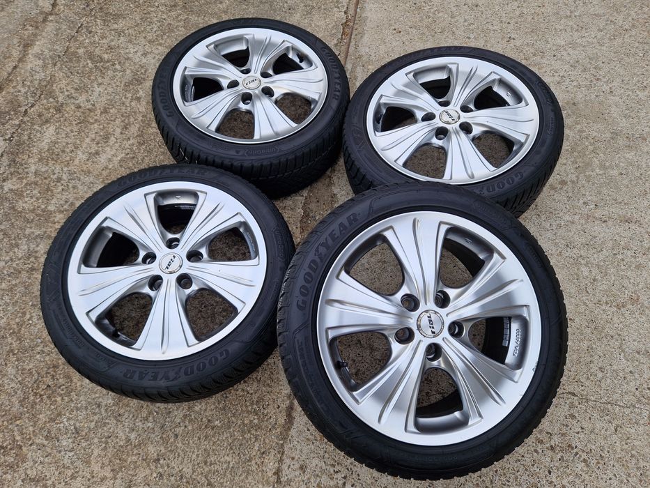 Jante 5x108 Ford Focus Mondeo anvelope iarna 205 50 17