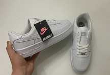 Nike Air Force 1 full white (бяло) (от 36 до 46 номер)