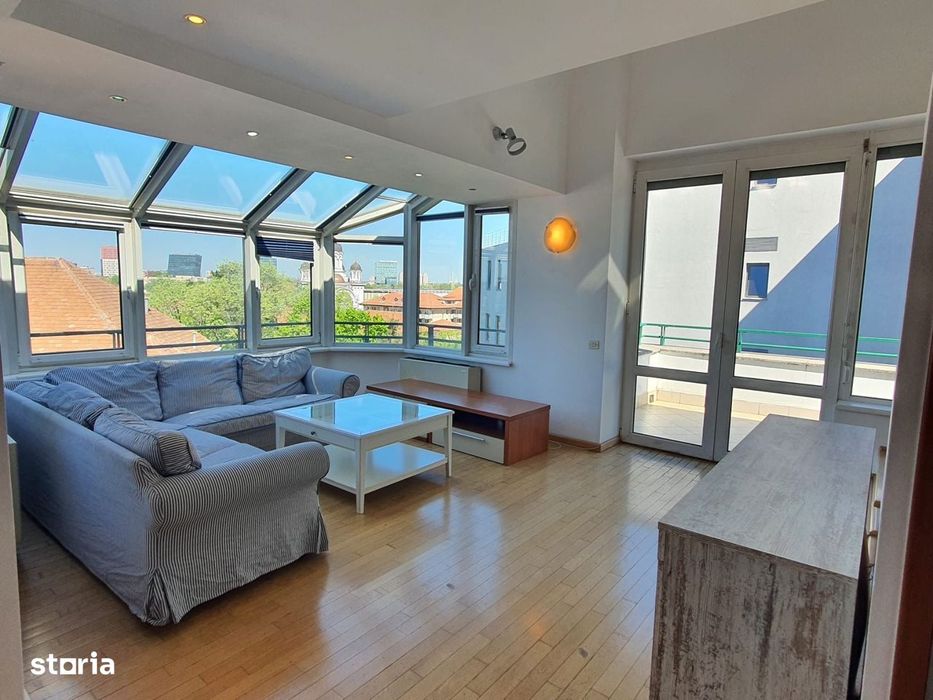 Penthouse 120 mp Arcul de Triumf 3 camere parcare subterana