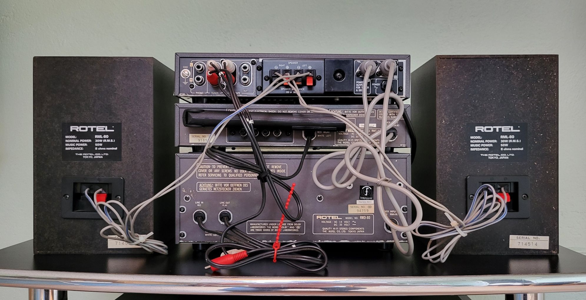 Rotel Micro Component 80 Аудио Компонентна Система