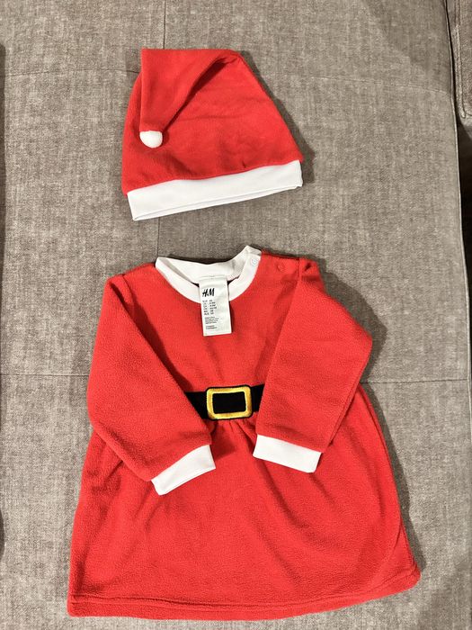 Коледни костюми за бебе момиче