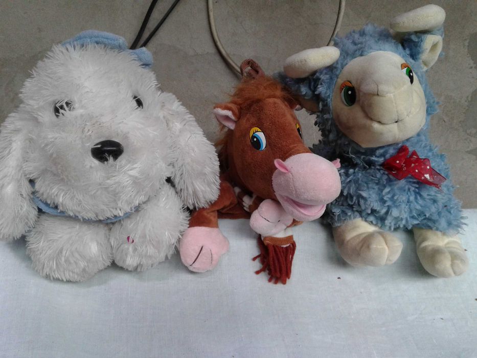 Детские сумки в виде мягких игрушек