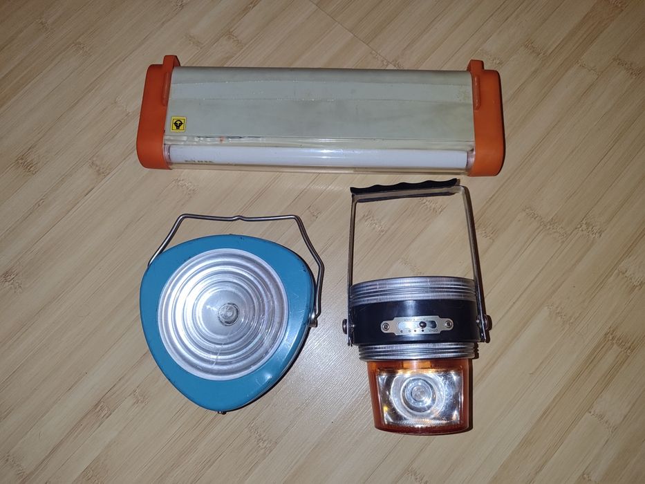 Стари къмпинг лампи