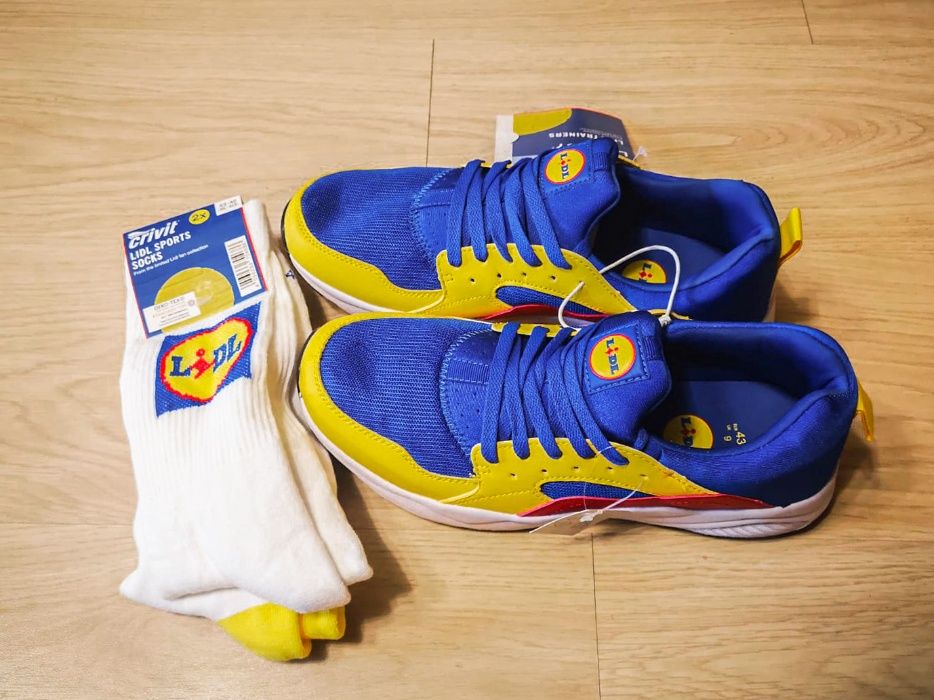 papuci adidasi sneakersi Lidl 41 deadstock