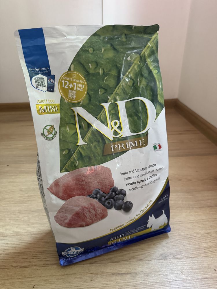 Храна за кучета N&D Grain Free Mini Adult