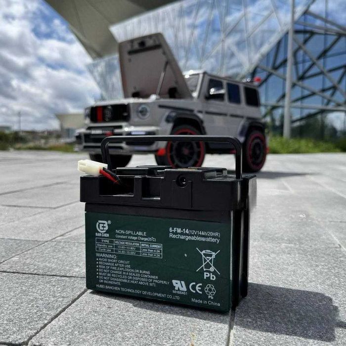 Детский электромобиль Mercedes Benz G63 AMG BRABUS 900 Rocket Edition