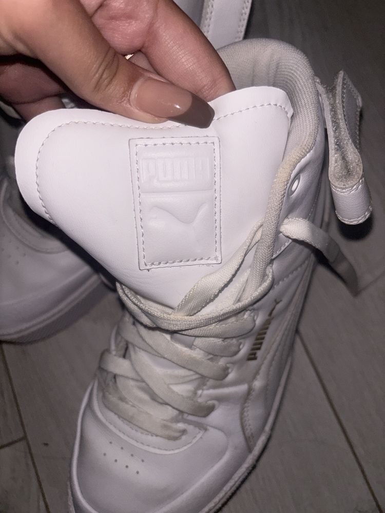 Puma бели кецове