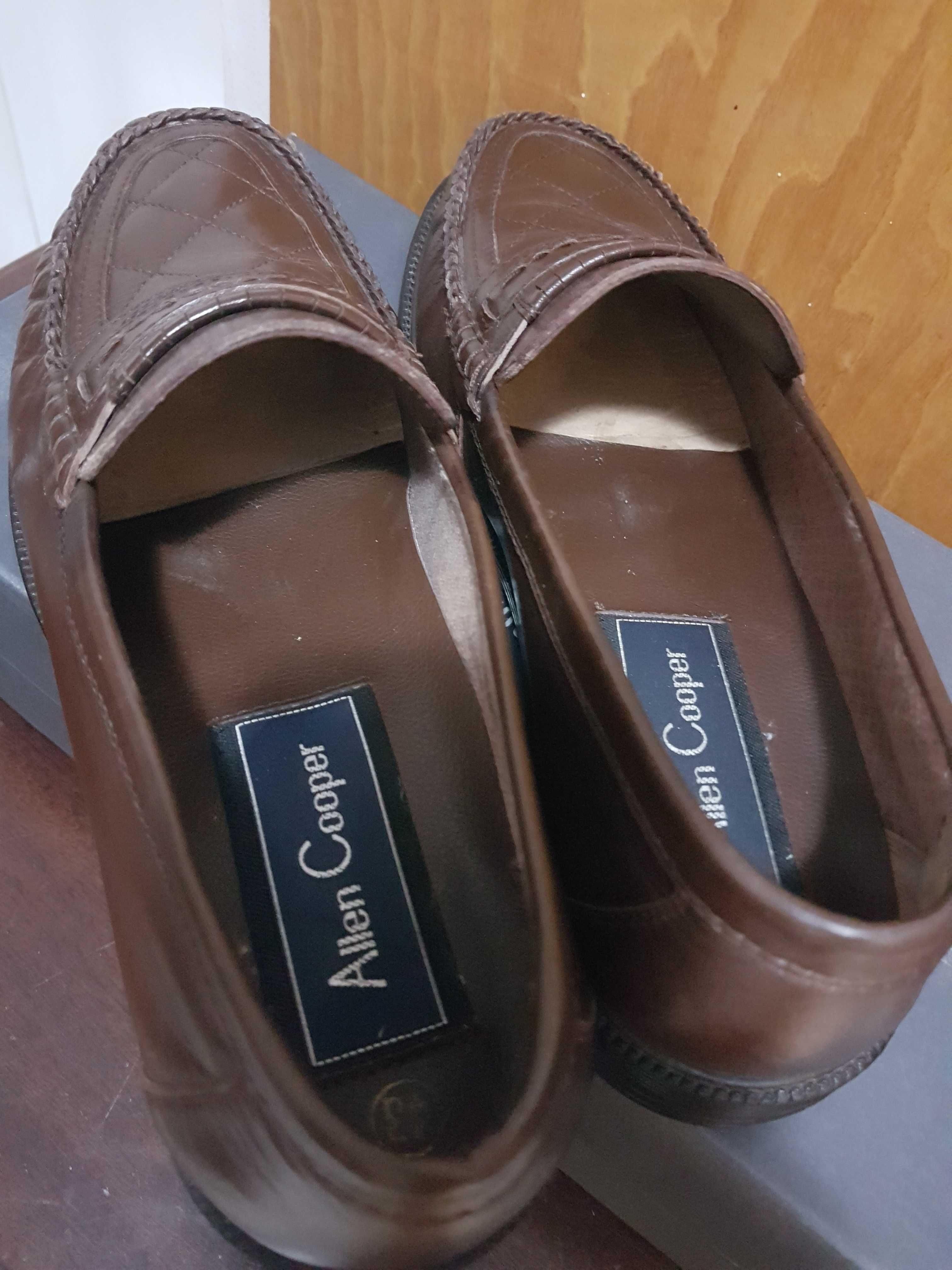 Мъжки обувки. Мокасини.  Allen  Cooper. Made in  India.