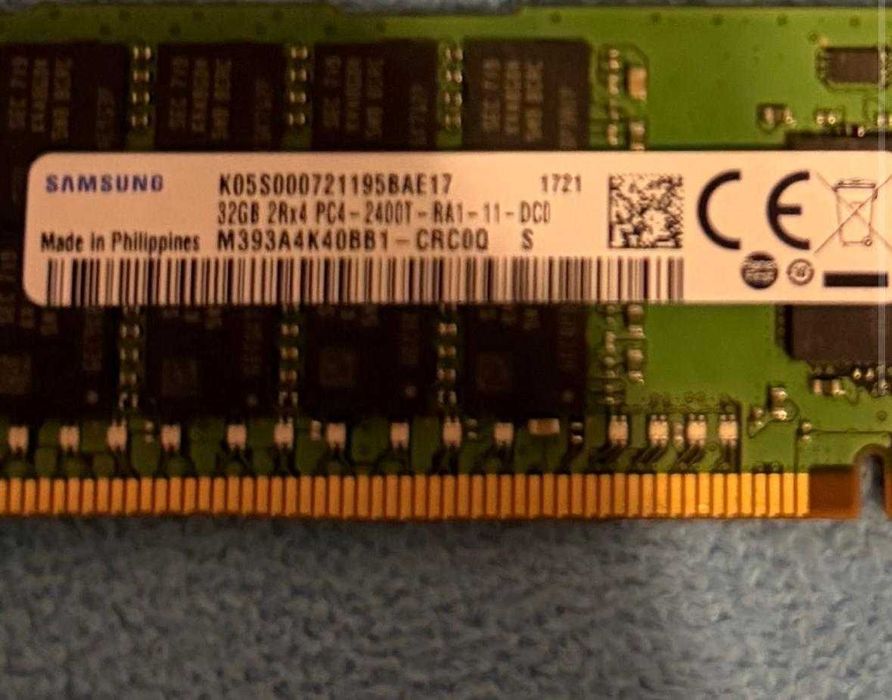 Memorii ram 32gb ddr4 ecc workstation server samsung hynix micron