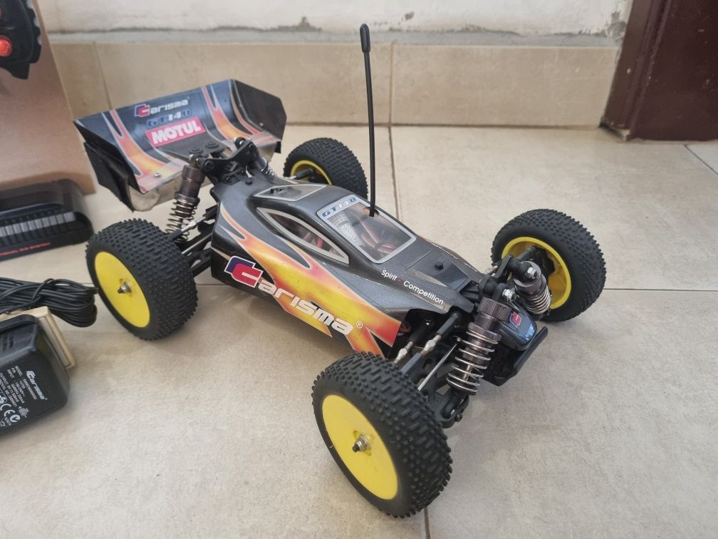 Rc carisma gt14b 1:16 тръги  с дистанционно