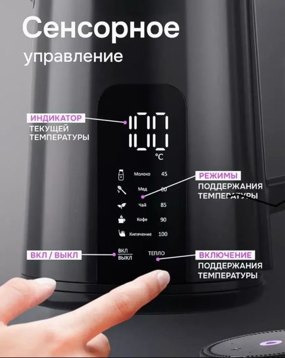 Электрический чайник сенсорное