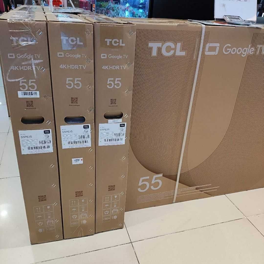 Телевизор 2024 TCL 55 V6B New Model + с Бесплатная Доставка и Прошивка