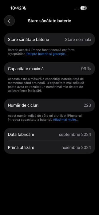 iPhone 16 PRO, Neverlocked, Full Box, 128 GB, Garanție Altex