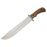 Cutit vanatoare IdeallStore®, Wood Specialist, 40.5 cm, husa inclusa