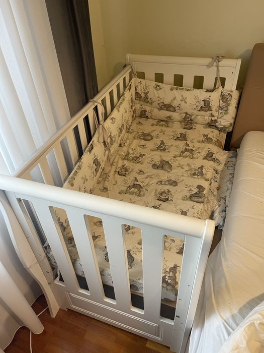 Patut copii alb fara saltea.