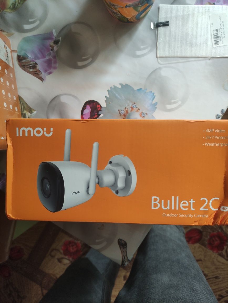 Продам камеры видеонаблюдения  imou  wi fi 2, 4mp уличные