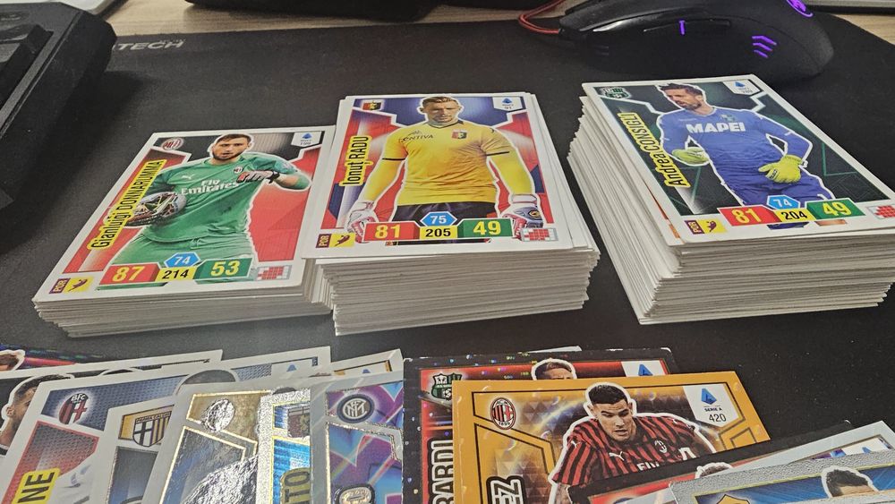 Lot 180 carduri Panini adrenalyn xl italia serie A din 2019-2020