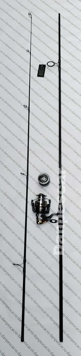 SET CRAP Lanseta 3,90m PROFL VIPER 3,5LBS SI Mulineta GLAMOUR 7000