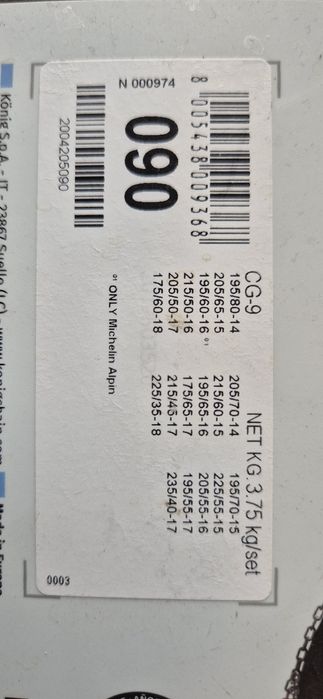 Lanțuri iarna König