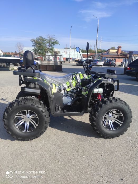 бензиново ATV 250cc с водно охлаждане, подсилено шаси и ръчни скорости
