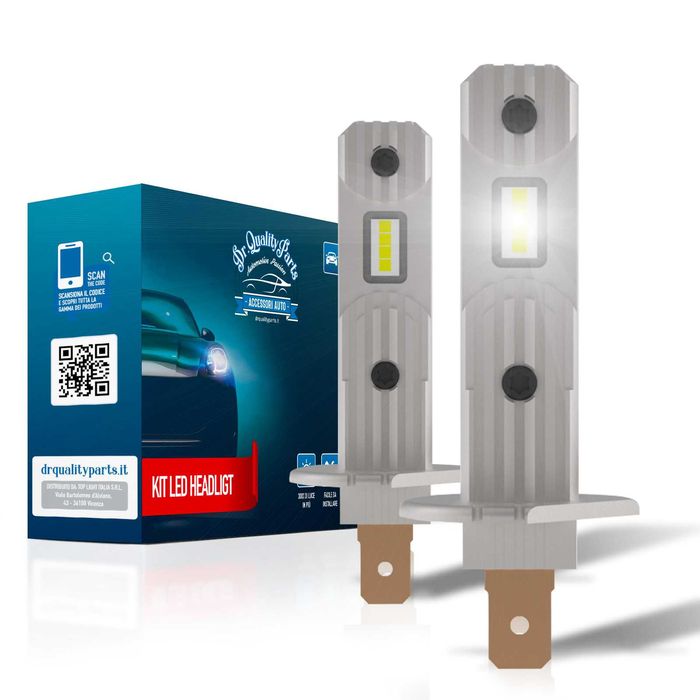 Лед крушки H1/Х1, DR. QUALITY PARTS серия QUICKY
