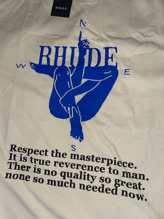 Tricou Rhude Respect The Masterpiece